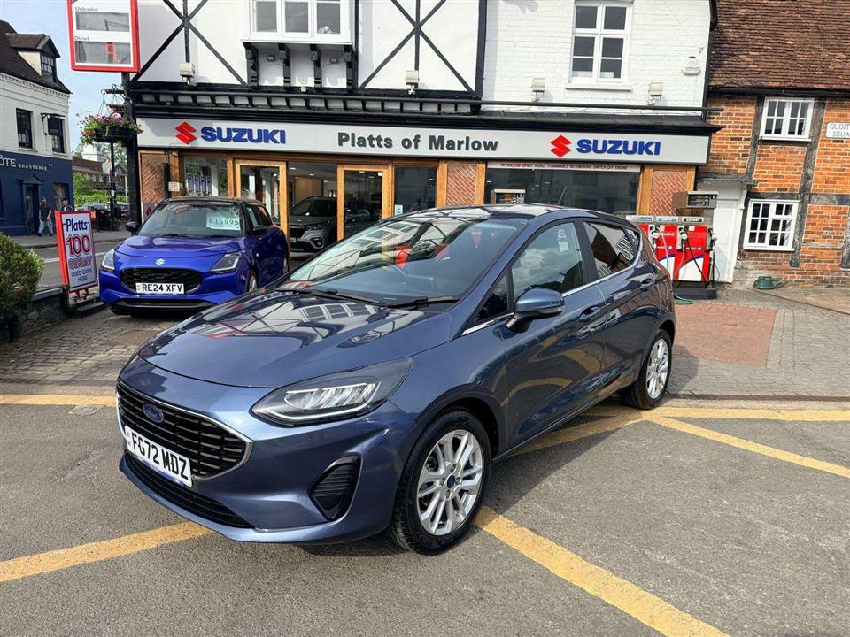 Ford Fiesta Titanium 1.0I 100Ps FG72MDZ Blue #2