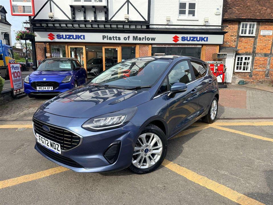 Ford Fiesta Titanium 1.0I 100Ps Blue