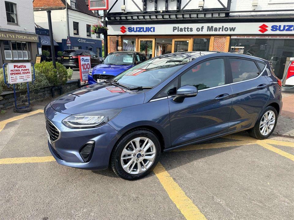 Ford Fiesta Titanium 1.0I 100Ps FG72MDZ Blue #5