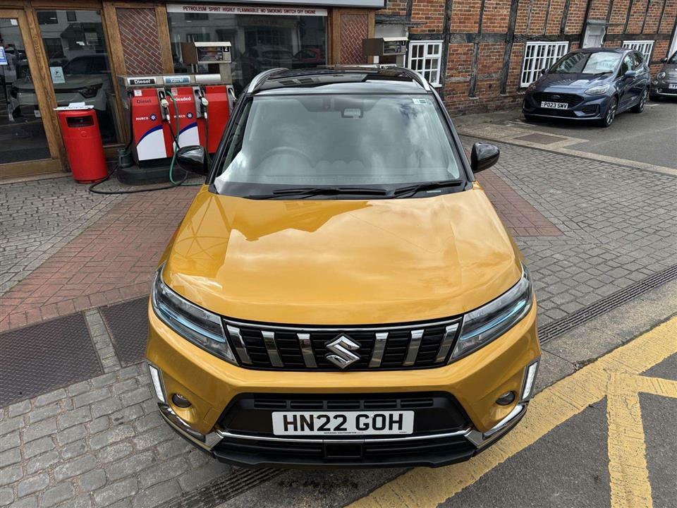 Suzuki Vitara Sz-t Boosterjet Hybrid Yellow #5