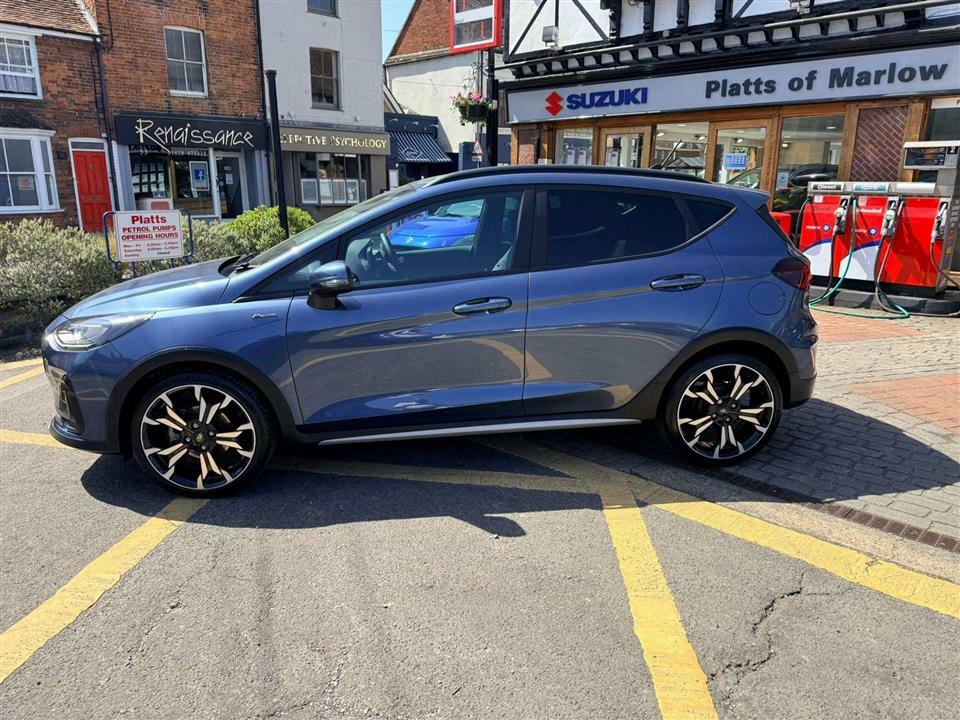 Ford Fiesta Active X Edition 1.0I 125Ps Hybrid EN72RLV Blue #3