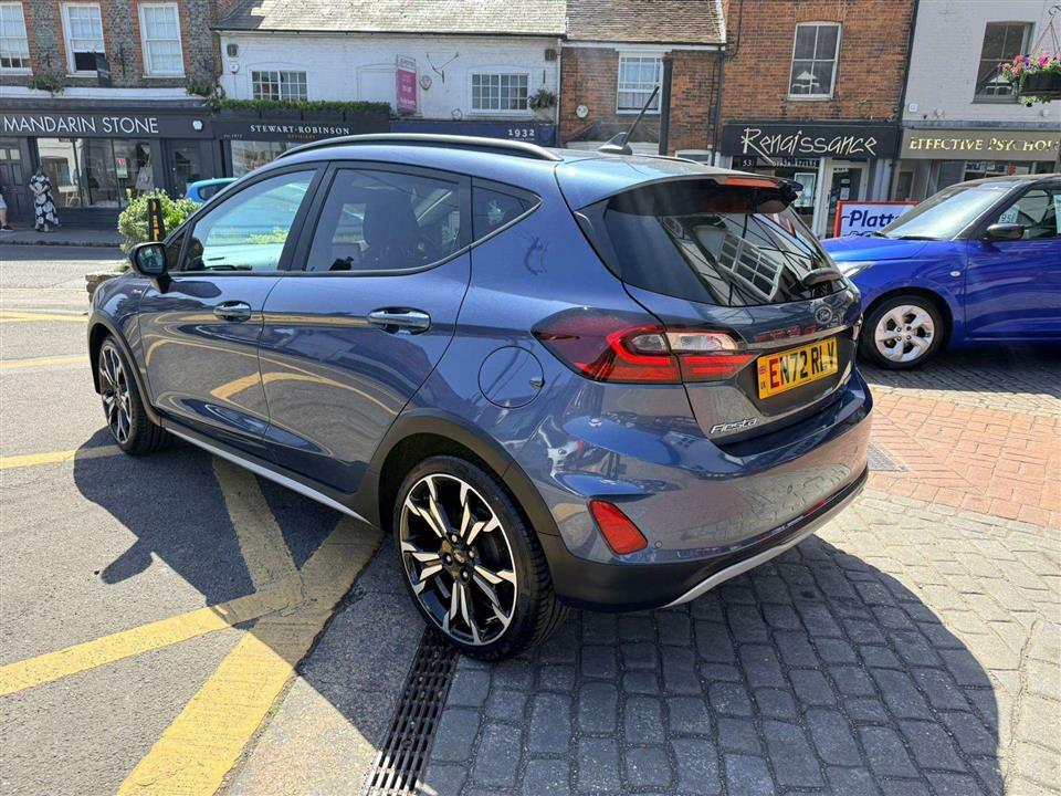 Ford Fiesta Active X Edition 1.0I 125Ps Hybrid EN72RLV Blue #5