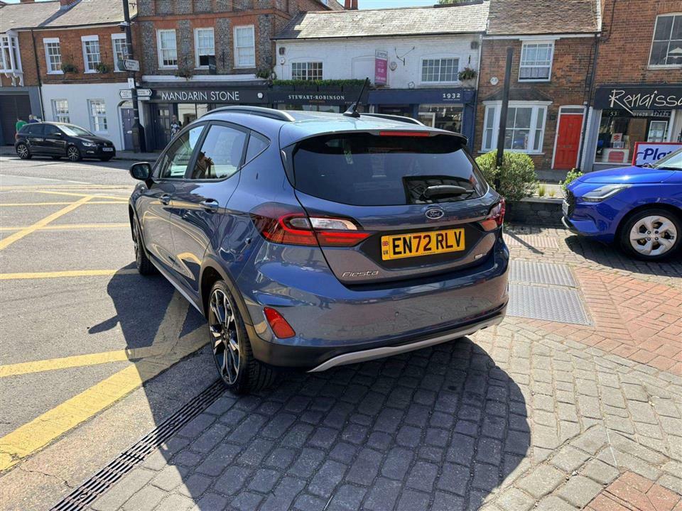 Ford Fiesta Active X Edition 1.0I 125Ps Hybrid EN72RLV Blue #6