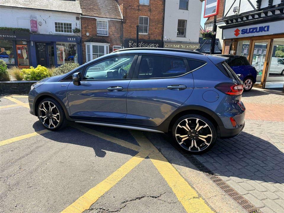 Ford Fiesta Active X Edition 1.0I 125Ps Hybrid EN72RLV Blue #4