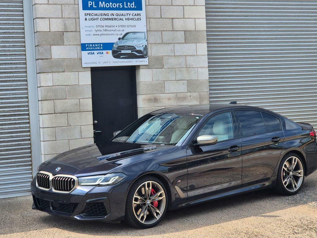 BMW 5 Series 4.4 M550i V8 Steptronic Xdrive Euro 6 S S Black #2
