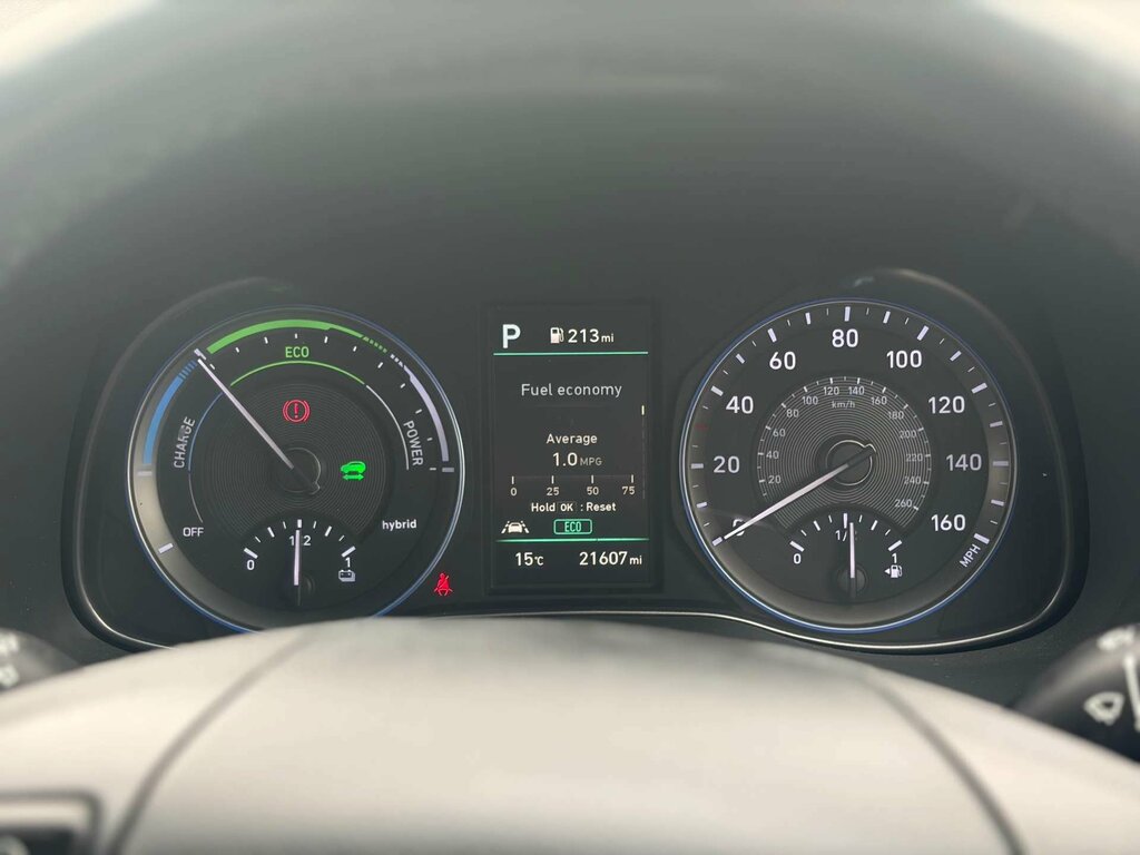 Hyundai Kona 1.6 Kona Premium Se Gdi Hev Black #6