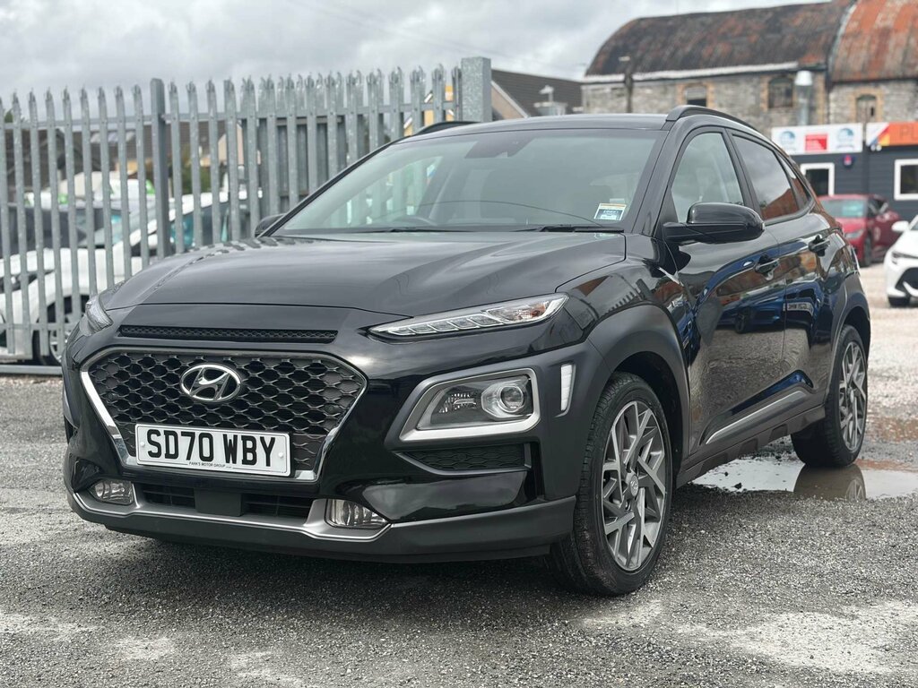 Hyundai Kona 1.6 Kona Premium Se Gdi Hev Black #3