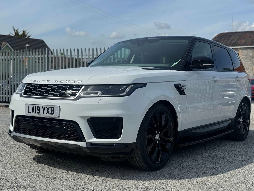 Land Rover Range Rover Sport 3.0 Range Rover Sport Hse Sdv6 4Wd LA19YXB White #3