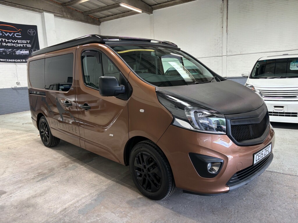 Vauxhall Vivaro 1.6 Cdti Biturbo Ecoflex- Camper Conversion-5 Seat 