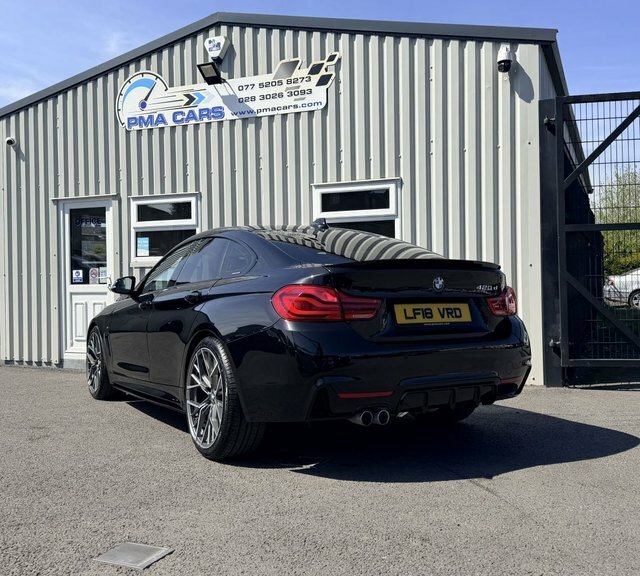 BMW 4 Series Gran Coupe 2.0 420D M Sport LF18VRD Black #3
