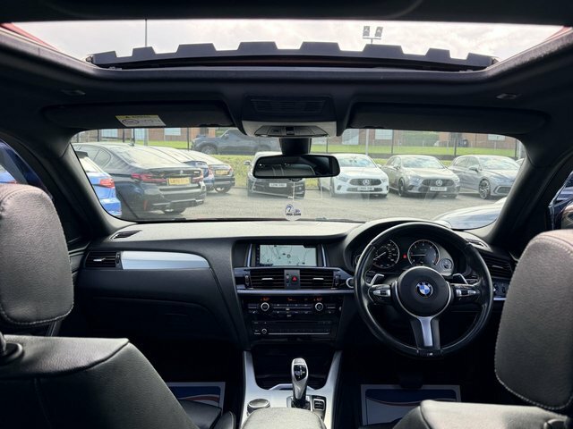 BMW X4 3.0 35D M Sport YB67LDN Red #5
