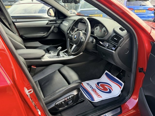 BMW X4 3.0 35D M Sport YB67LDN Red #6