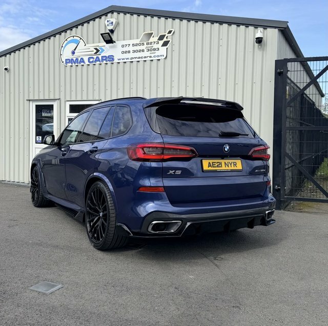 BMW X5 3.0 30D Mht M AE21NYR Blue #2