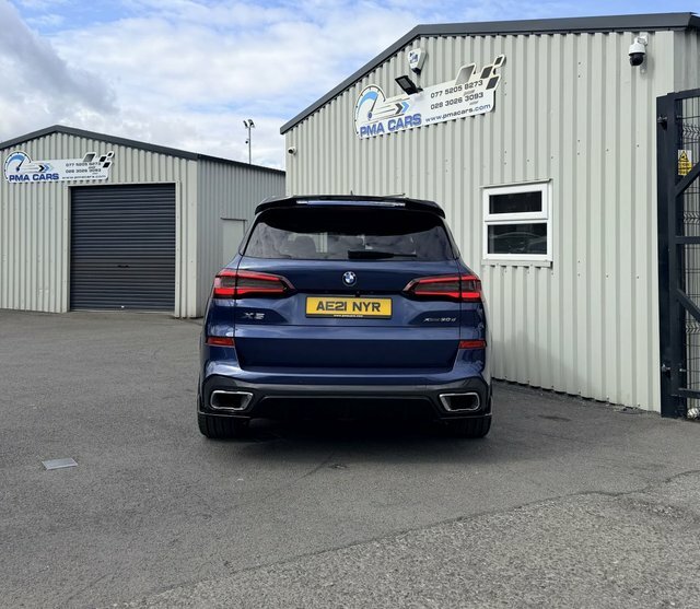 BMW X5 3.0 30D Mht M AE21NYR Blue #3
