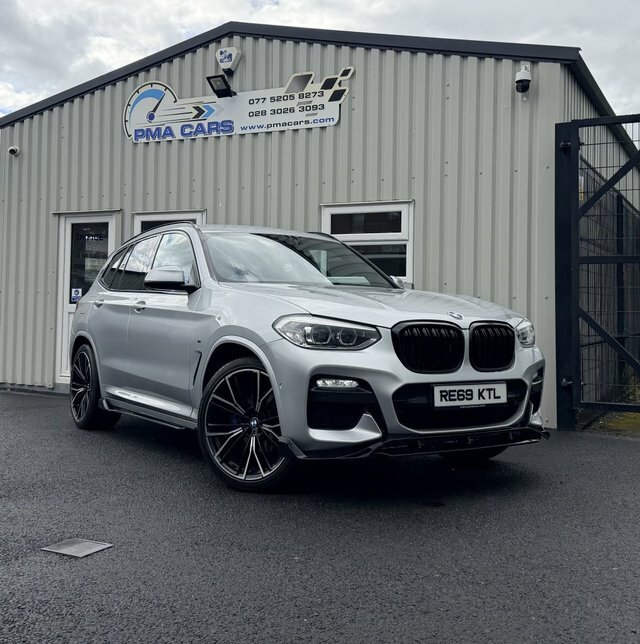 BMW X3 2.0 20D M Sport Silver