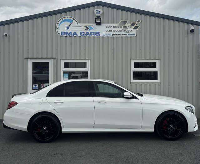 Mercedes-Benz E Class 2.0 E220d Amg Line OY68LUB White #2