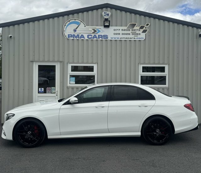Mercedes-Benz E Class 2.0 E220d Amg Line OY68LUB White #5