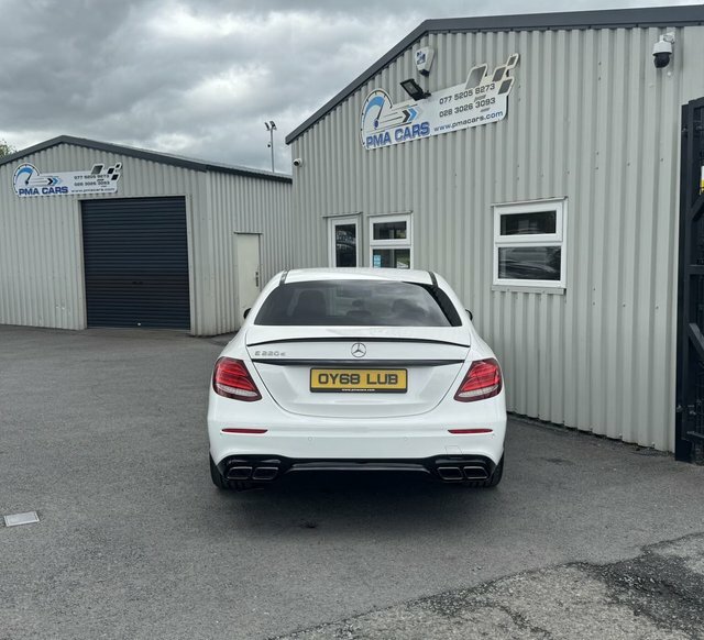 Mercedes-Benz E Class 2.0 E220d Amg Line OY68LUB White #3