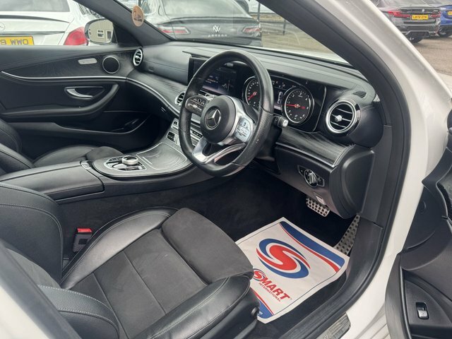 Mercedes-Benz E Class 2.0 E220d Amg Line OY68LUB White #6