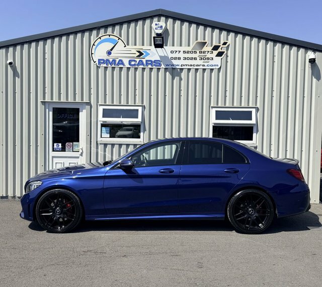 Mercedes-Benz C Class 2.0 C300d Amg Line KS69AZW Blue #2