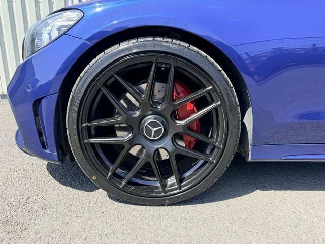 Mercedes-Benz C Class 2.0 C300d Amg Line KS69AZW Blue #3