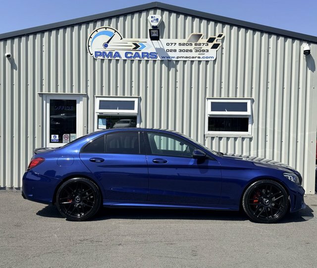 Mercedes-Benz C Class 2.0 C300d Amg Line Blue