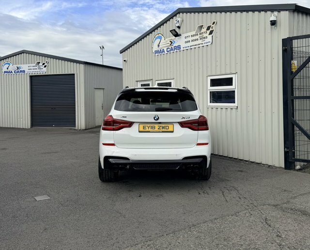 BMW X3 2.0 20D M Sport EY18ZWD White #3