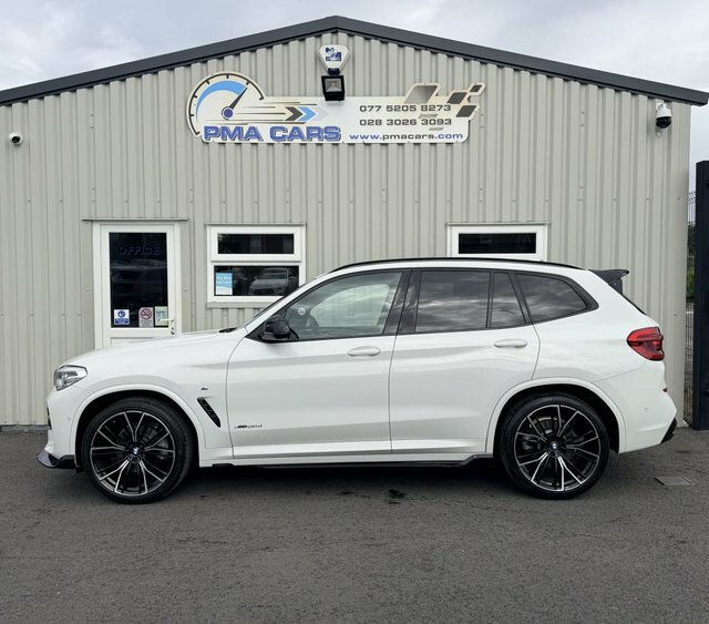 BMW X3 2.0 20D M Sport EY18ZWD White #4