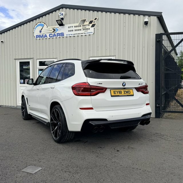 BMW X3 2.0 20D M Sport EY18ZWD White #2