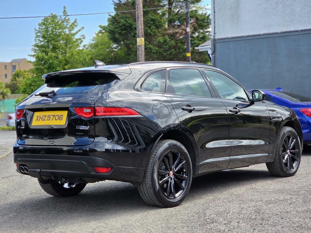 Jaguar F-Pace 2.0 D180 Chequered Flag Awd Euro 6 Ss XHZ5706 Black #4