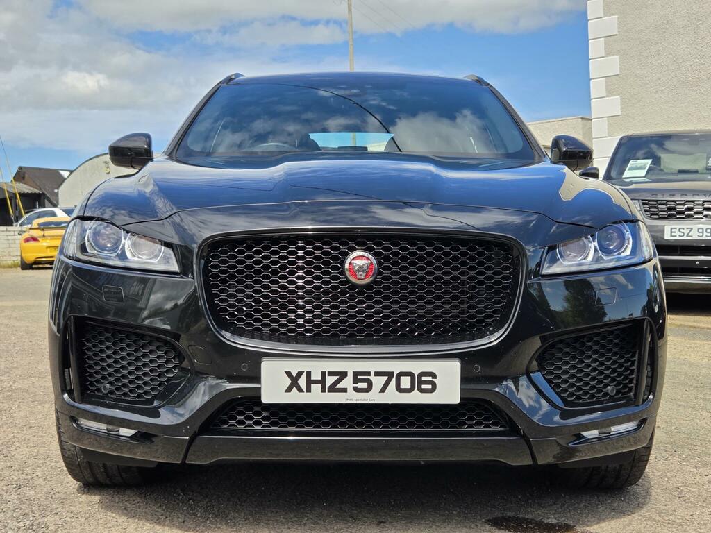 Jaguar F-Pace 2.0 D180 Chequered Flag Awd Euro 6 Ss XHZ5706 Black #2