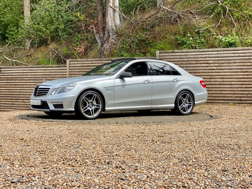 Mercedes-Benz E Class Saloon Silver #4