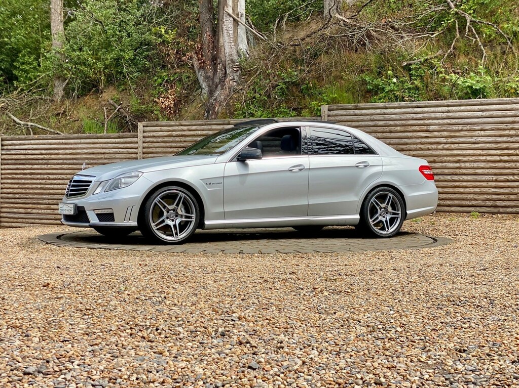 Mercedes-Benz E Class Saloon Silver #5
