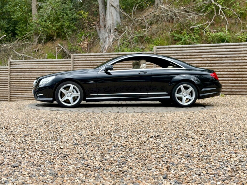 Mercedes-Benz CL Coupe Black #5