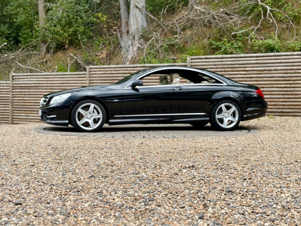 Mercedes-Benz CL Coupe Black #4