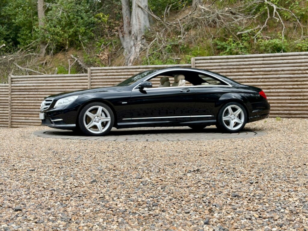 Mercedes-Benz CL Coupe Black #3