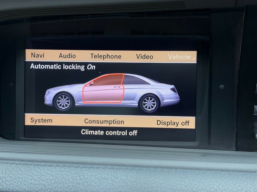 Mercedes-Benz CL Cl500 Blueefficiency Black #37