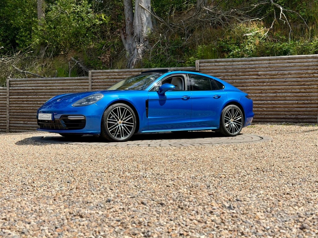 Porsche Panamera Hatchback Blue #4