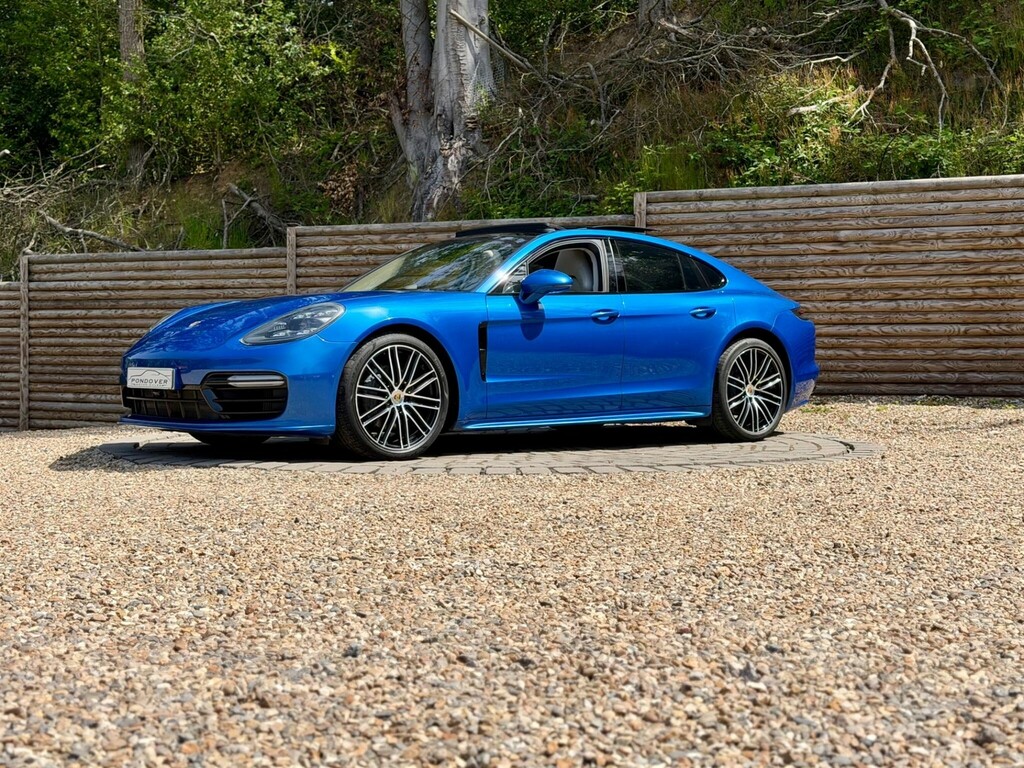 Porsche Panamera Hatchback Blue