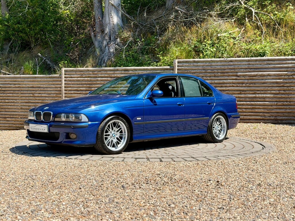 BMW M5 Saloon Blue #4