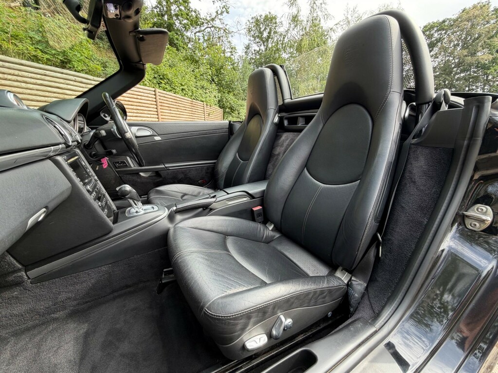 Porsche Boxster Convertible Black #3