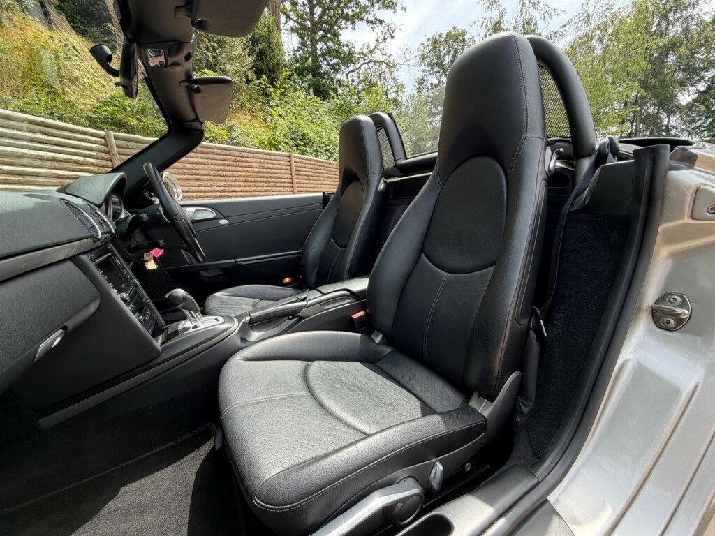 Porsche Boxster Convertible Silver #3