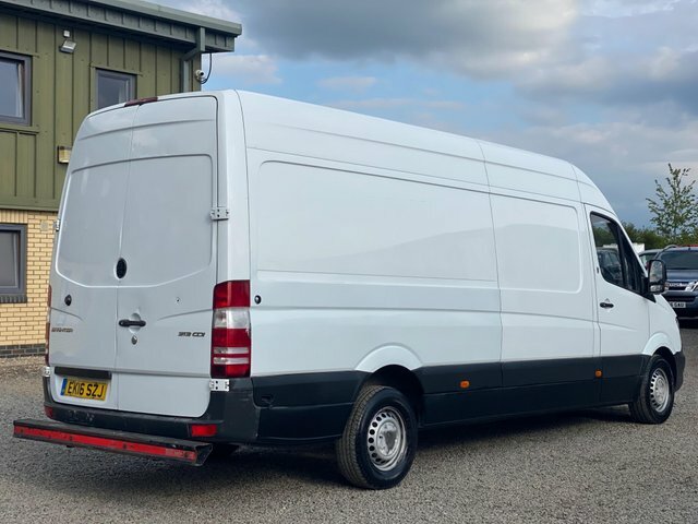 Mercedes-Benz Sprinter 2.1 313 Cdi Rwd L3 H3 EK16SZJ White #4