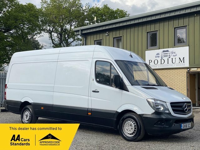 Mercedes-Benz Sprinter 2.1 313 Cdi Rwd L3 H3 White