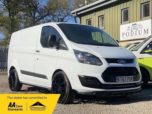 Ford Transit Custom 2.0 Tdci 270 L1 H1 ET67PUK White #2