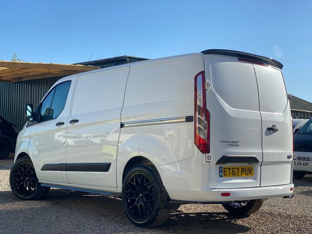 Ford Transit Custom 2.0 Tdci 270 L1 H1 ET67PUK White #4