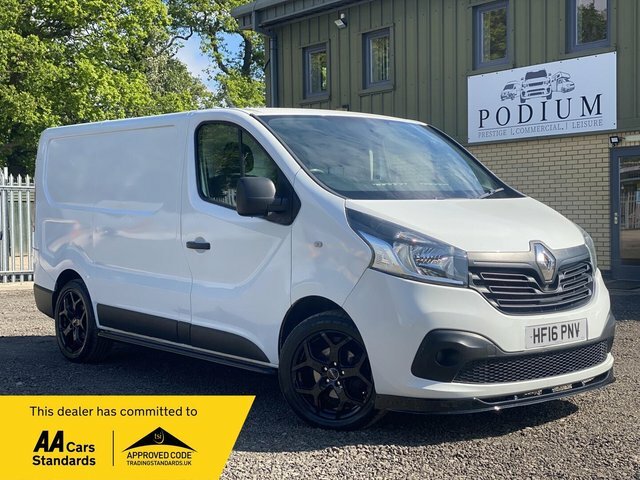 Renault Trafic 1.6 Dci 27 Business Swb Standard Roof Euro 5 White