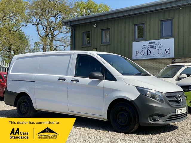 Mercedes-Benz Vito 2.1 114 Cdi Bluetec Rwd L2 Euro 6 6Dr White