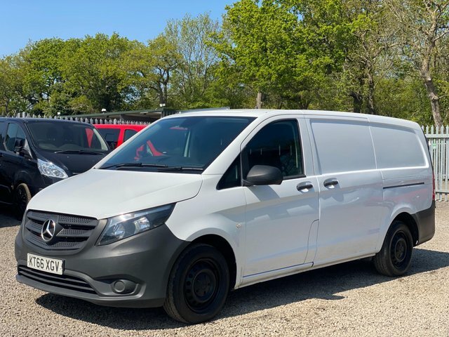 Mercedes-Benz Vito 2.1 114 Cdi Bluetec Rwd L2 Euro 6 6Dr KT66XGV White #2