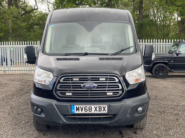 Ford Transit Custom 2.0 350 Ecoblue Rwd L3 H2 Euro 6 MV68XBX Black